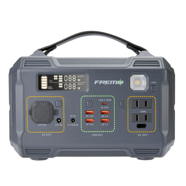 7A7A7015-S-zip Portable Power Station<br>Fremo X300